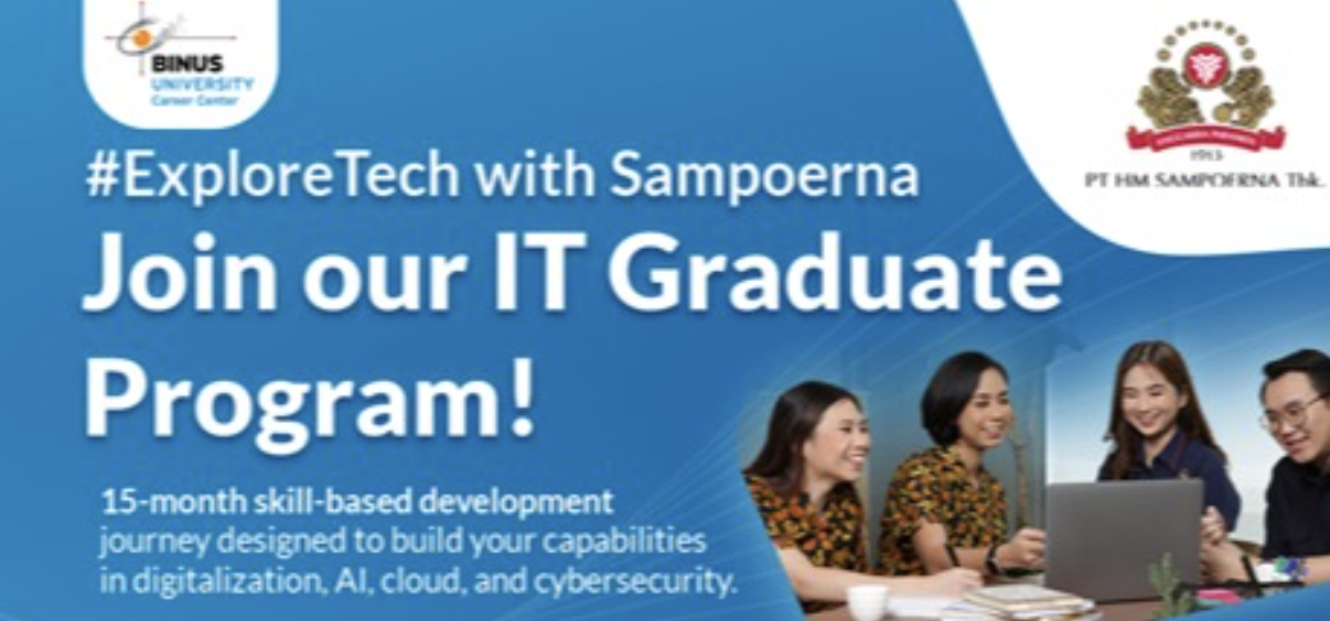 #ExploreTech with HM Sampoerna at BINUS University!