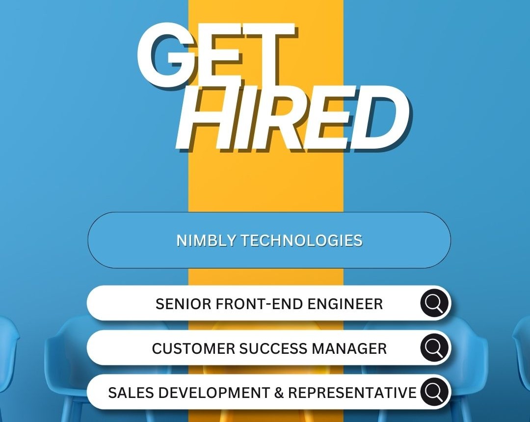 [JOB VACANCY] – NIMBLY TECHNOLOGIES