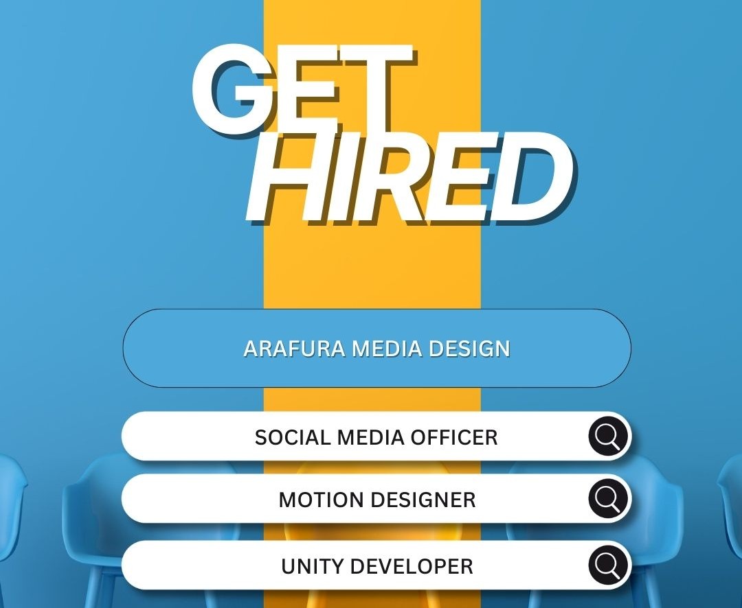 [JOB VACANCY] - ARAFURA MEDIA DESIGN