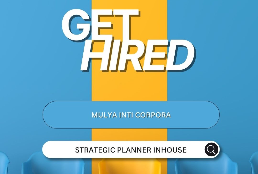 [JOB VACANCY] - MULYA INTI CORPORA