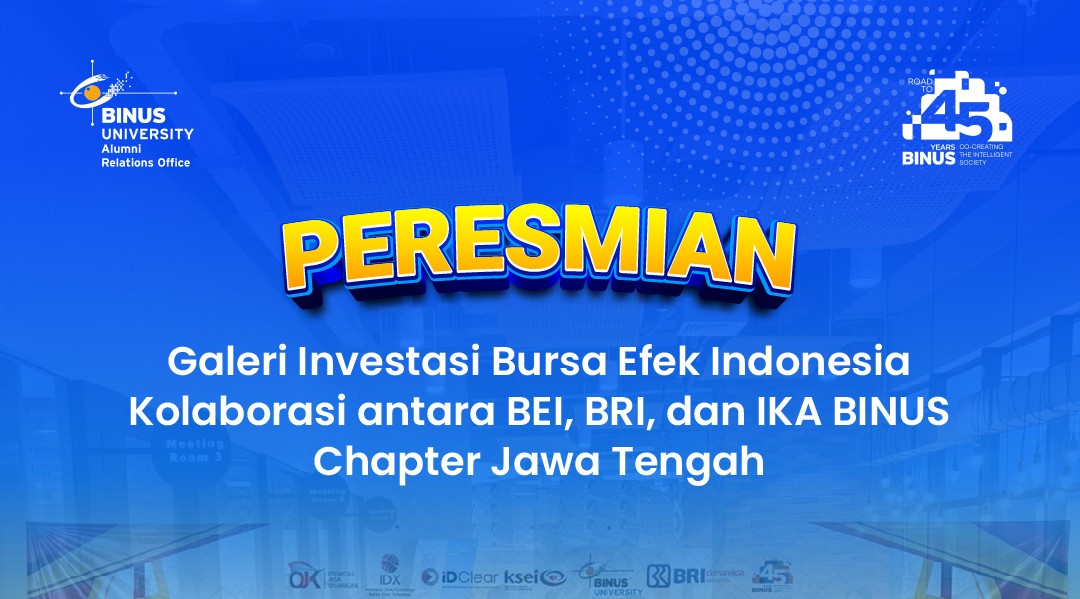 Peresmian Galeri Investasi Bursa Efek Indonesia di BINUS Semarang
