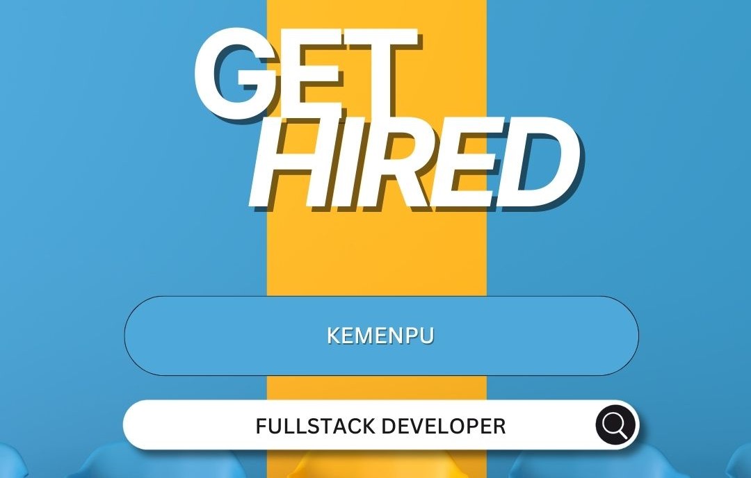 [JOB VACANCY] - KEMENPU FULLSTACK DEVELOPER