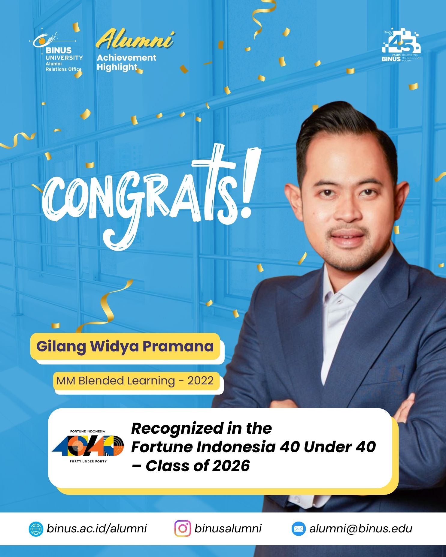 Alumni Achievement Highlight