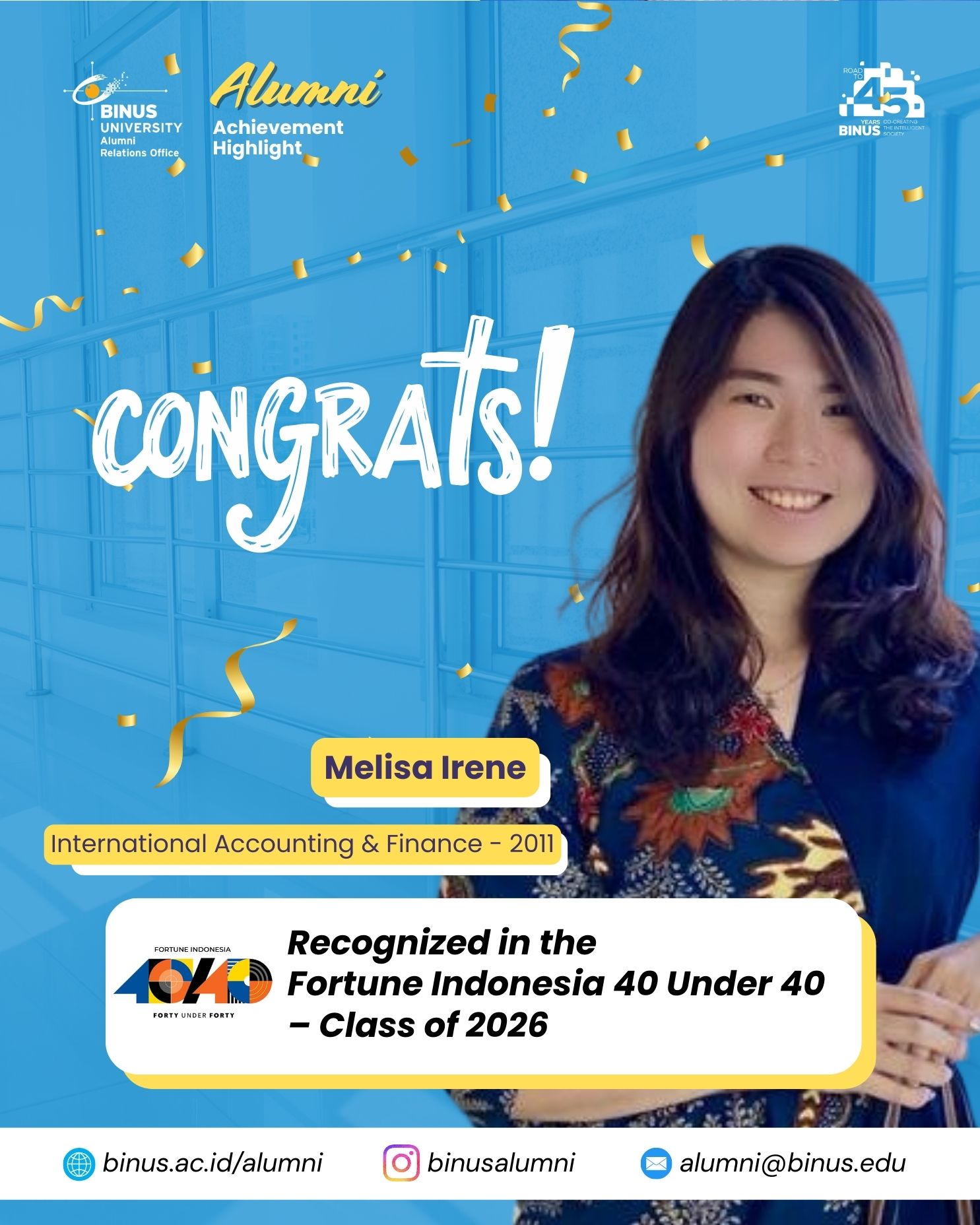 Alumni Achievement Highlight