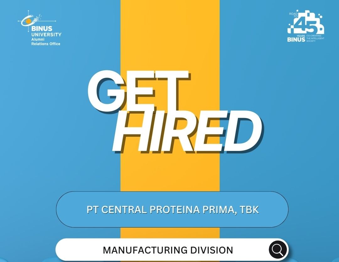 [JOB VACANCY] - PT. CENTRAL PROITENA PRIMA, TBK