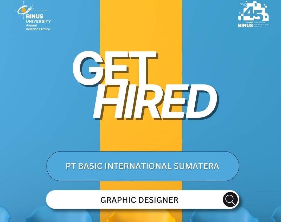 [JOB VACANCY] - GRAPHIC DESIGNER