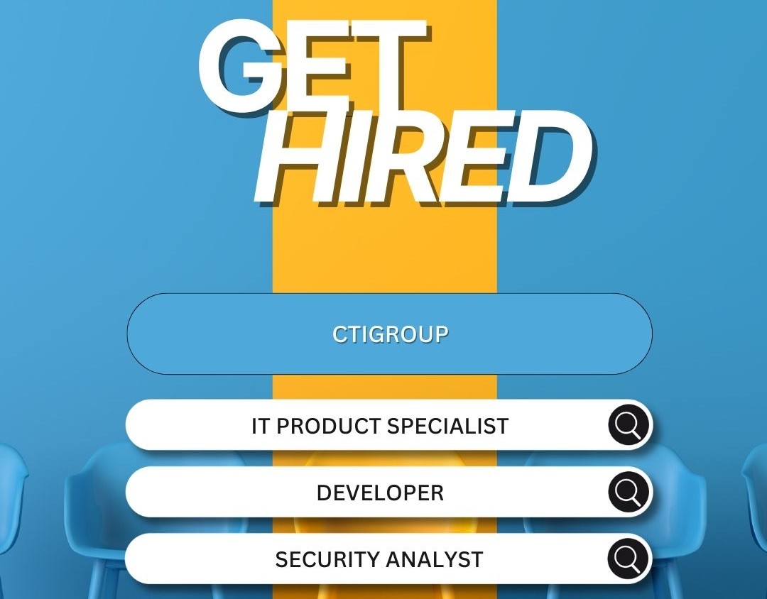 [JOB VACANCY] - CTIGROUP