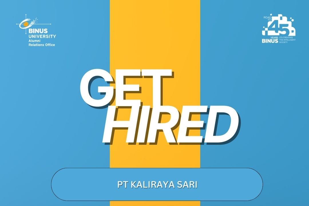 [JOB VACANCY] - PT KALIRAYA SARI
