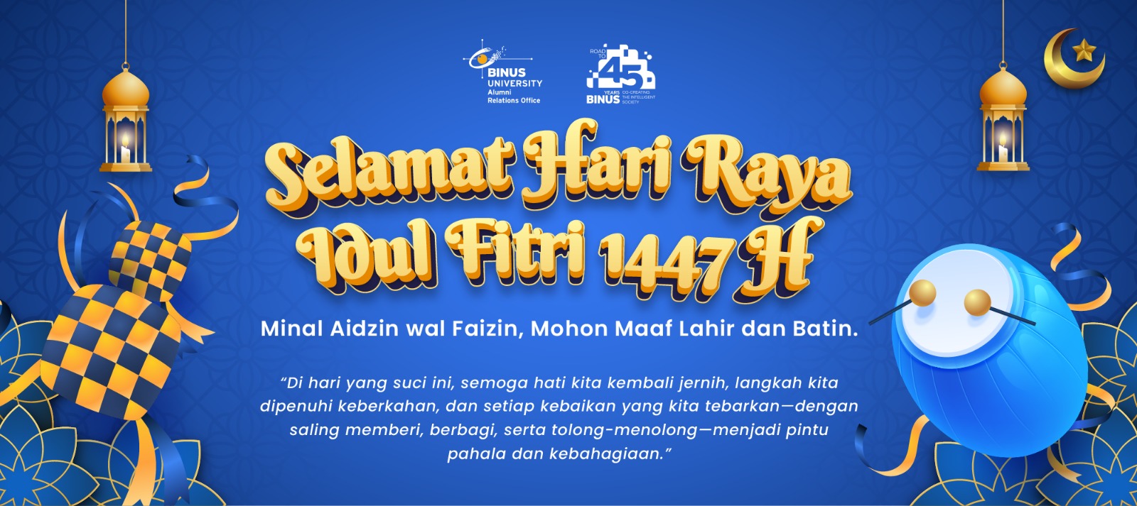 Selamat Hari Raya Idul Fitri 1447H