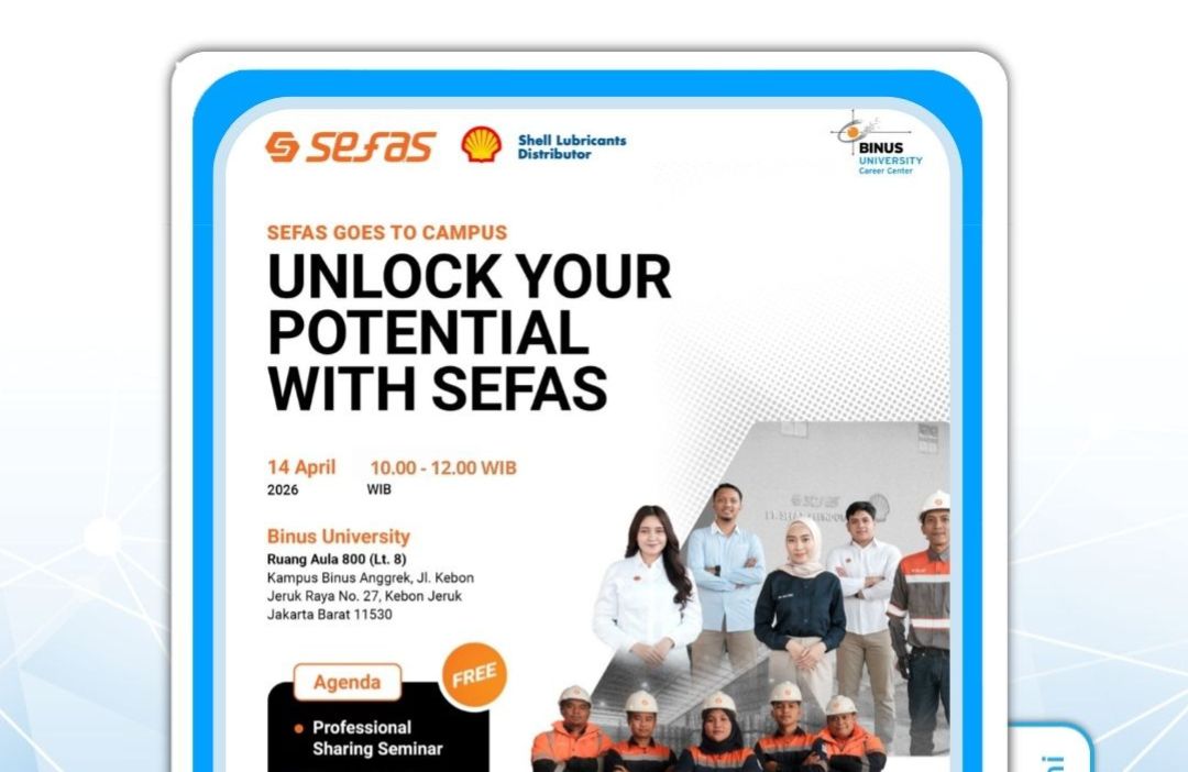 SEFAS GOES TO CAMPUS - BINUS UNIVERSITY