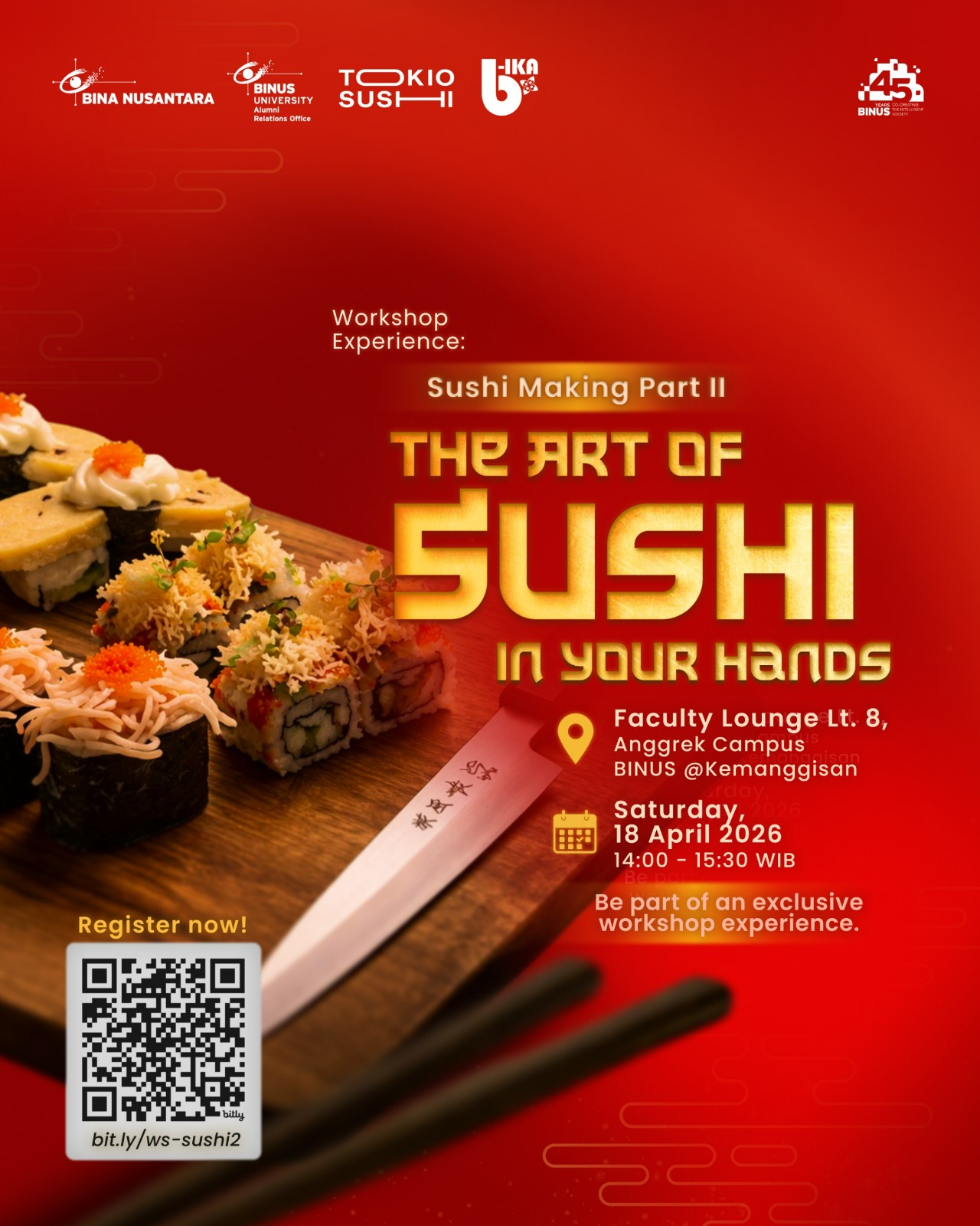 Workshop Sushi Making Part II