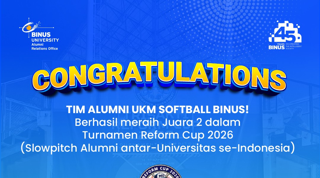 CONGRATULATIONS TIM ALUMNI UKM SOFTBALL BINUS! 