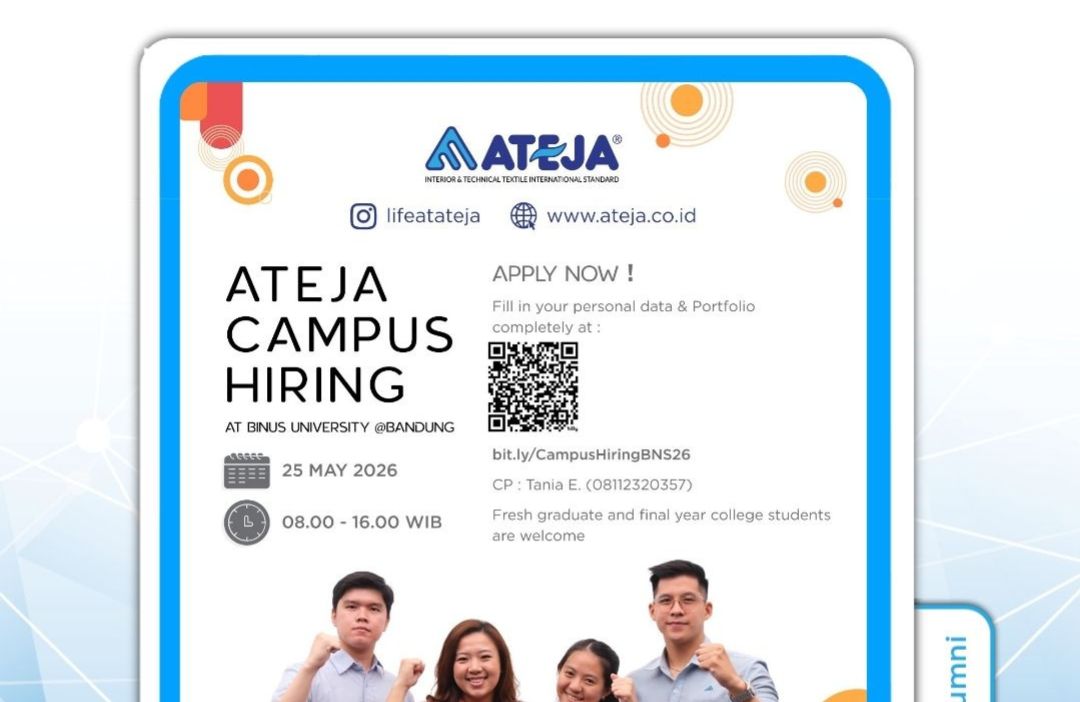 Campus Hiring PT Ateja Tritunggal x BINUS