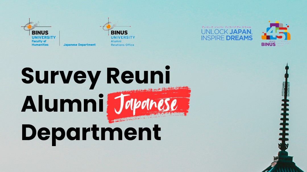 Survey Reuni Alumni Japanese Department