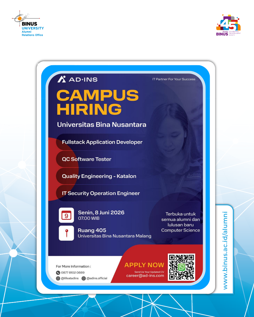CAMPUS HIRING - ADINS