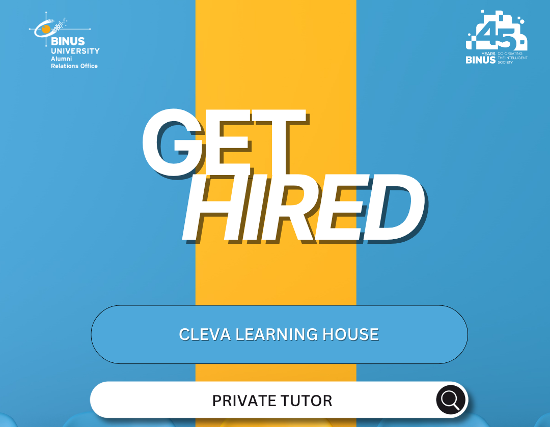 JOB VACANCY Cleva Learning House