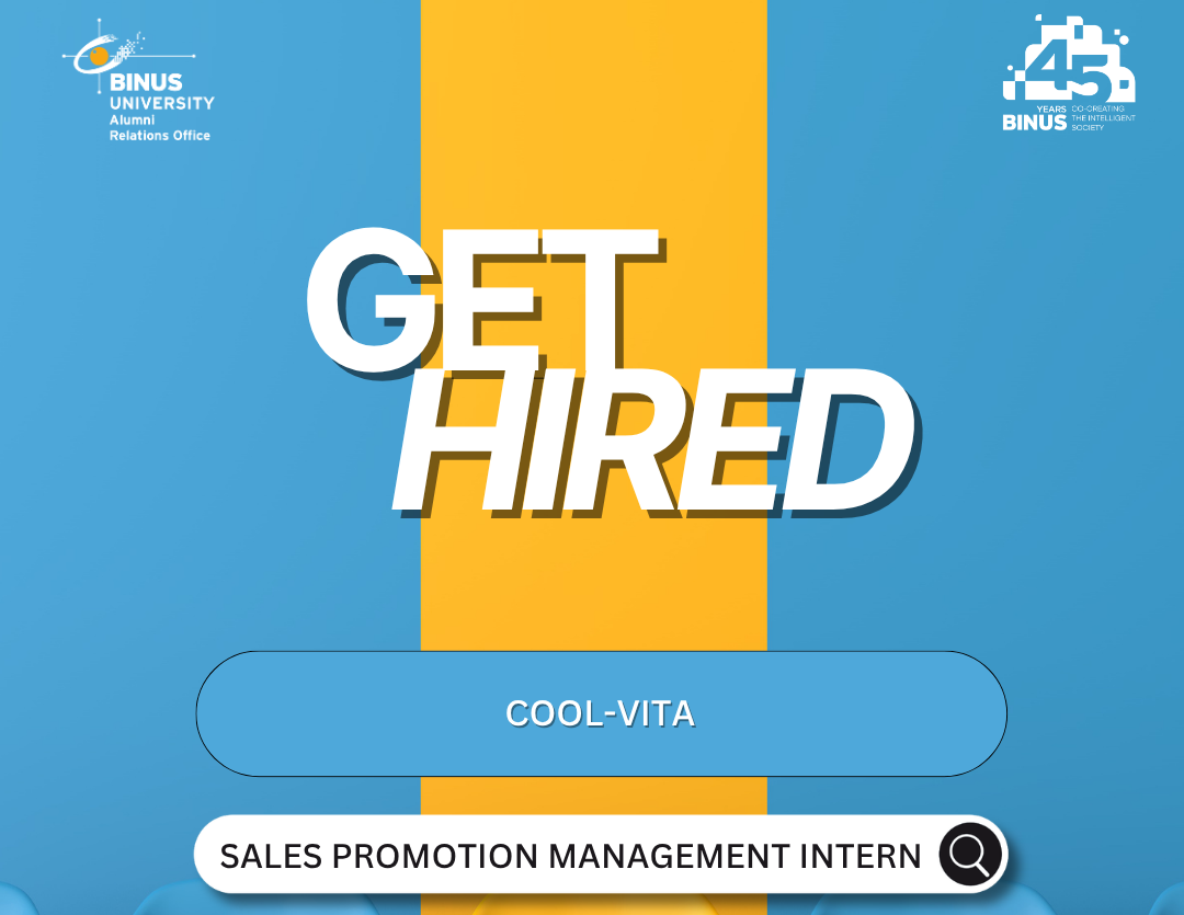 JOB VACANCY - COOL VITA