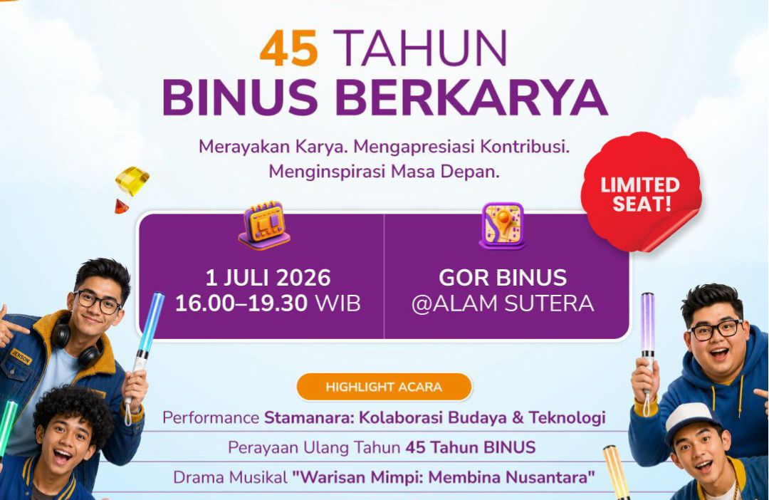 Perayaan ke-45 BINUS Berkarya 