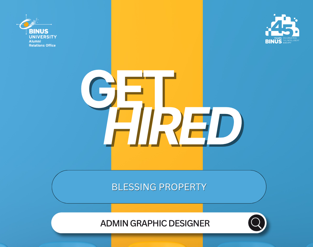 [JOB VACANCY] -  Admin/Graphic Designer