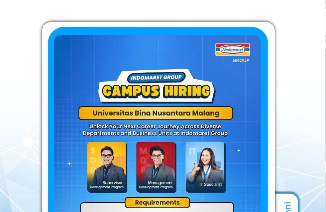 Indomaret Group Campus Hiring