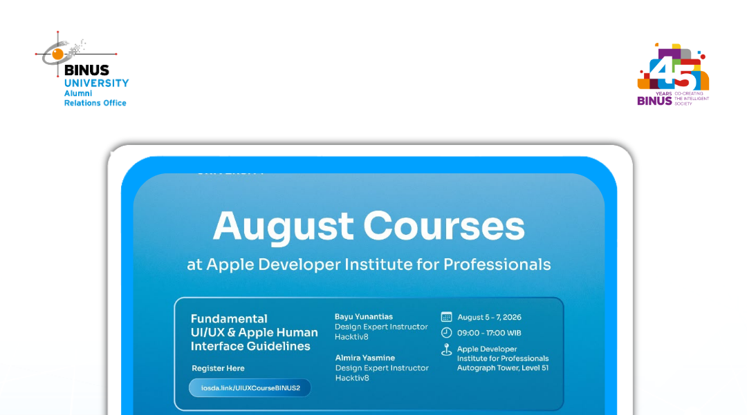 August Courses at the Apple Developer Institute for Professionals
