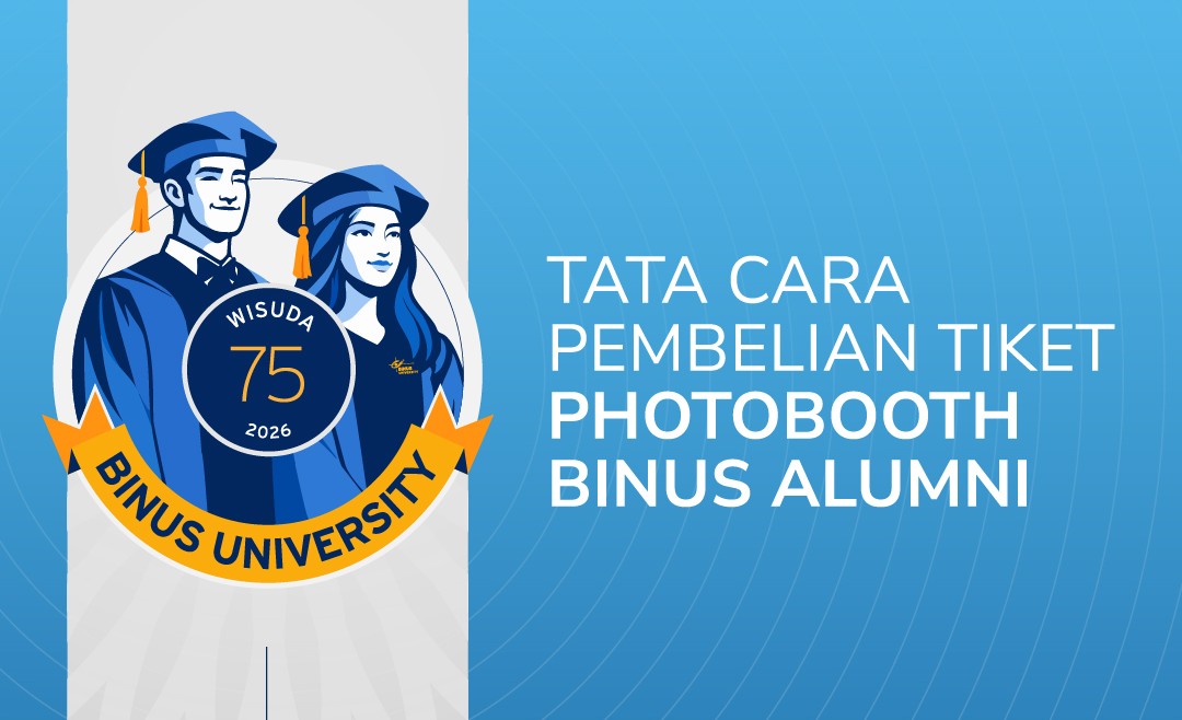 Tata Cara Pembelian Tiket Photobooth BINUS Alumni