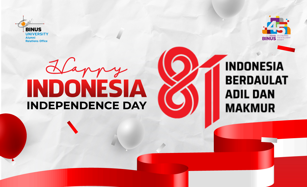 Selamat Hari Kemerdekaan Republik Indonesia yang ke-81!