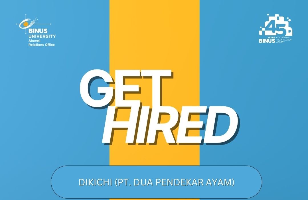 [JOB VACANCY] -  Dikichi