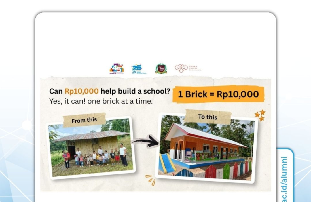 Help rebuild safe and inspiring early childhood education (PAUD) facilities for children