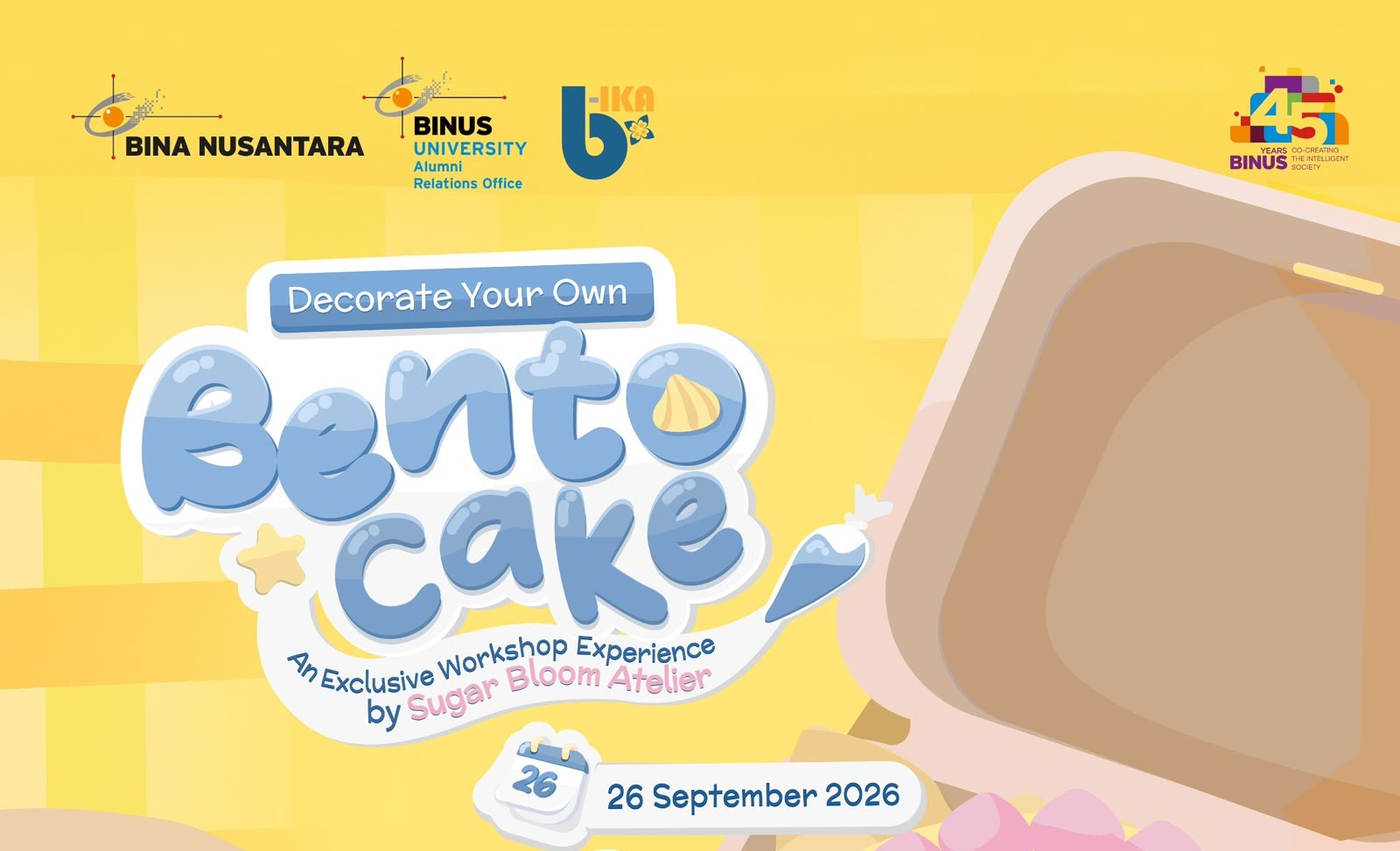 Decorate Your Own Bento Cake