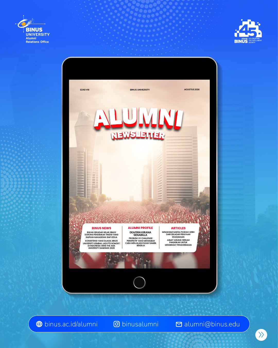 Alumni Newsletter Edisi 08 Agustus 2026