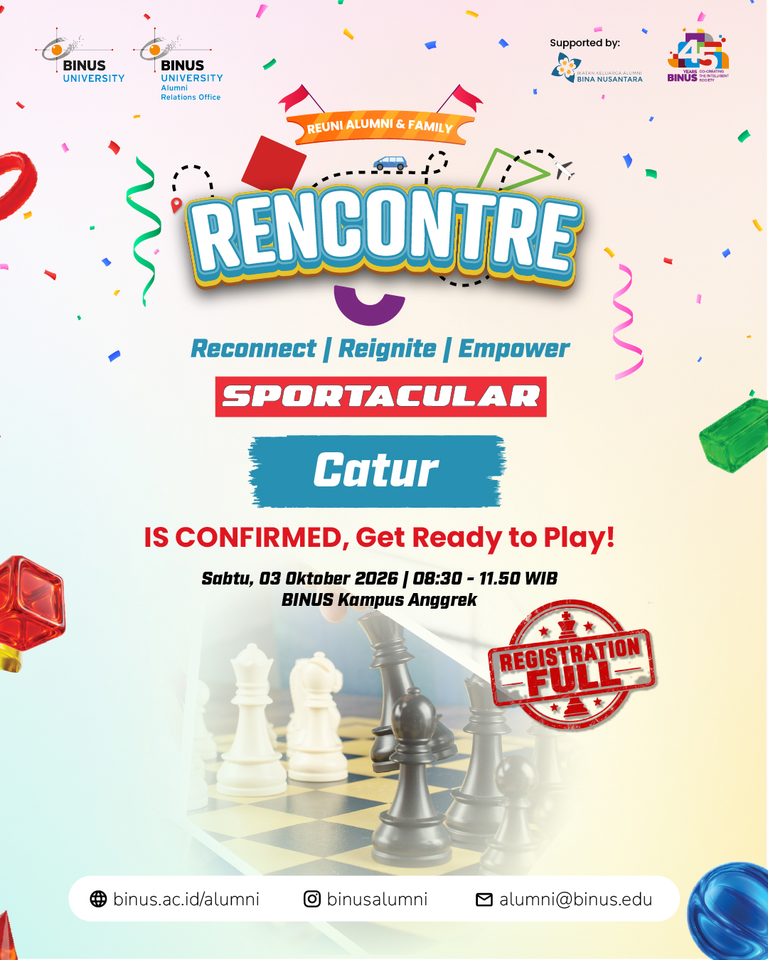 RENCONTRE SPORTACULAR CATUR IS CONFIRMED