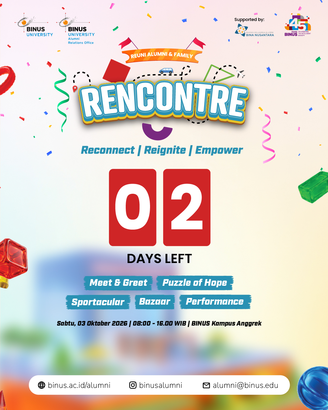 2 DAYS LEFT RENCONTRE