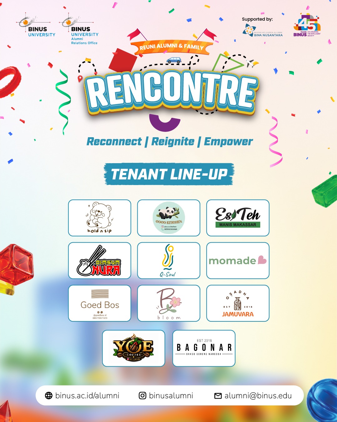 TENANT LINE-UP