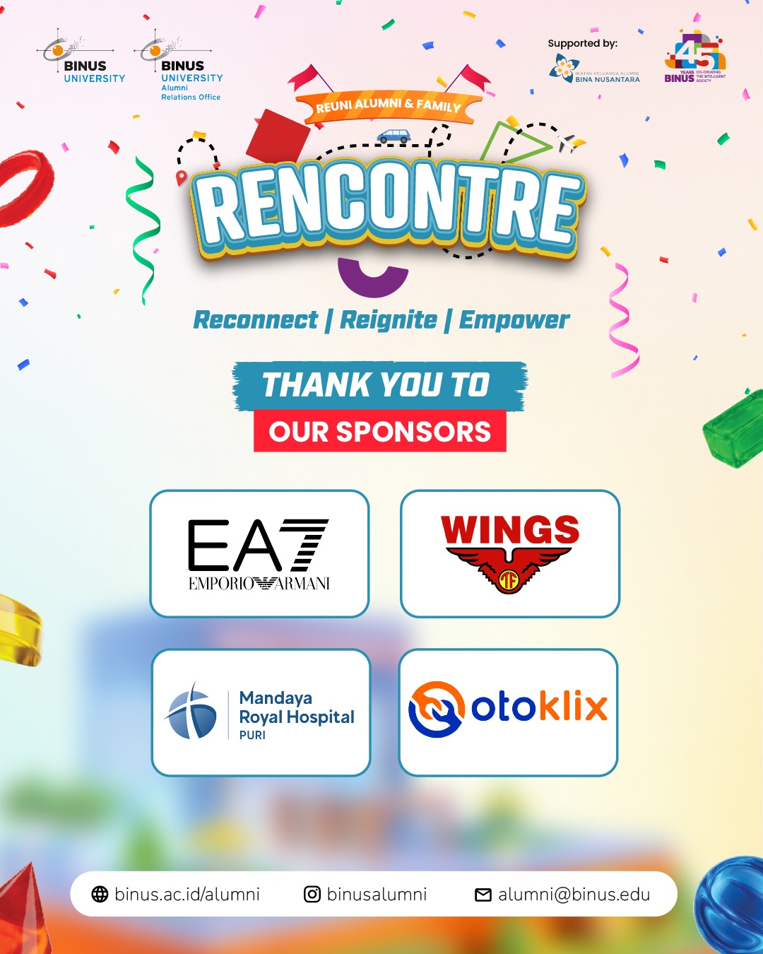 THANK YOU TO OUR SPONSORS