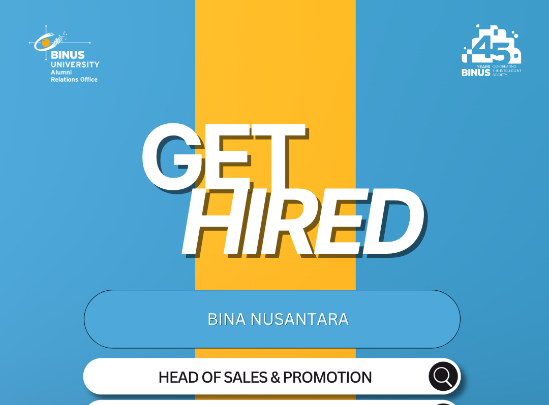JOB VACANCY - BINA NUSANTARA