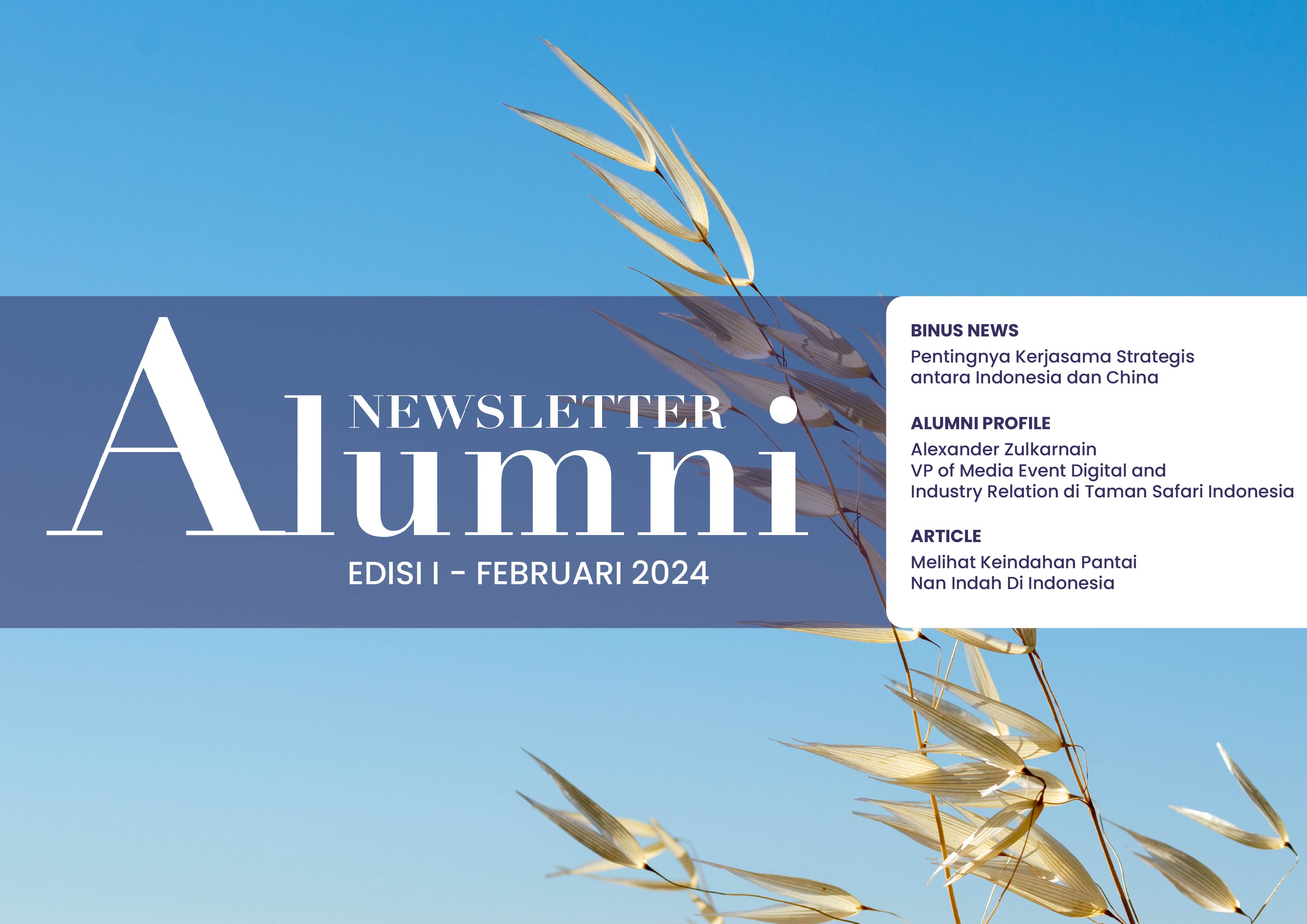 Alumni Newsletter Edisi I - 2024