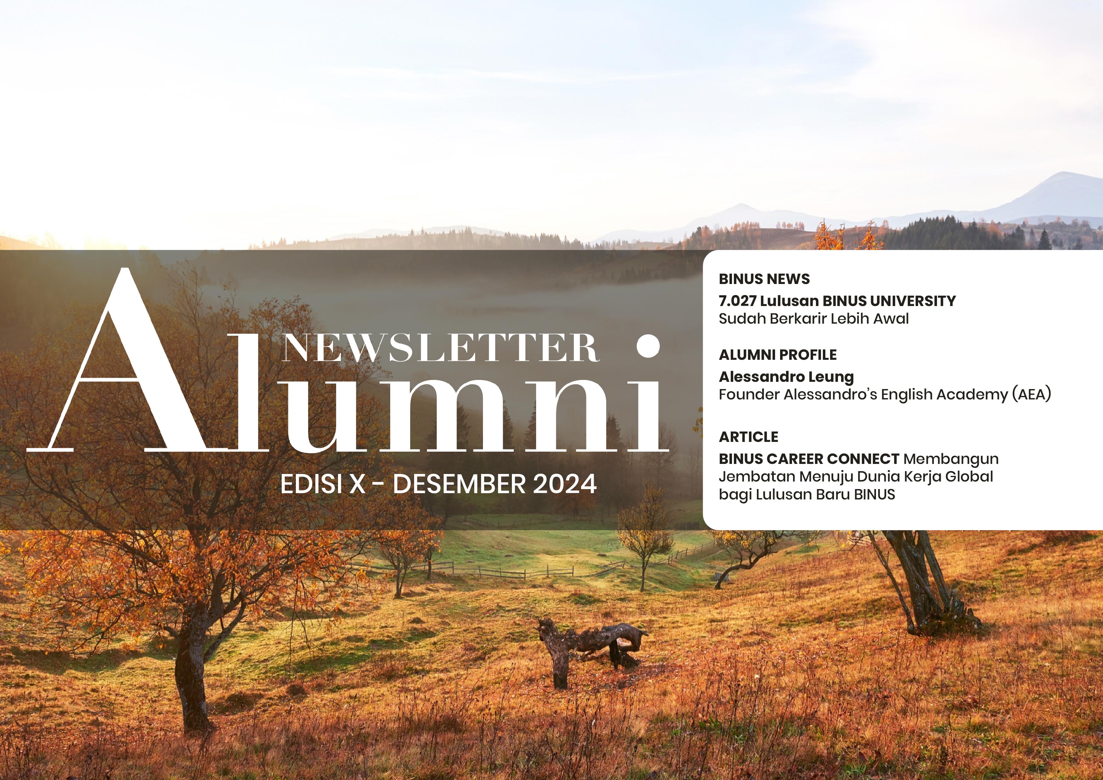 Alumni Newsletter Edisi X - 2024